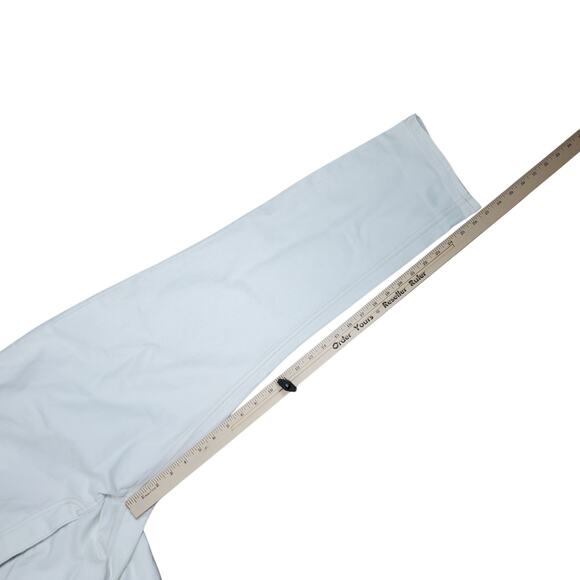 NEW PRANA Buxton Jeans White Boyfriend Jeans Button Fly Sz 12/31 Organic Cotton - Picture 14 of 14